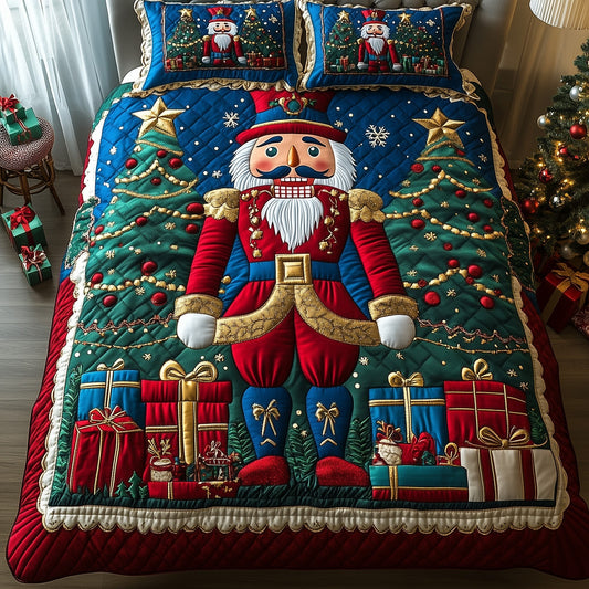 Nutcracker Quilted Duvet Cover Set GFTOTG714