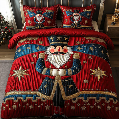 Nutcracker Quilted Duvet Cover Set GFTOTG715