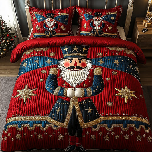 Nutcracker Quilted Duvet Cover Set GFTOTG715
