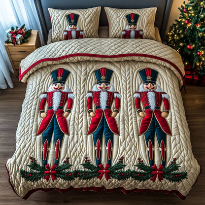 Christmas Guardian Quilted Duvet Cover Set GFTOTG730