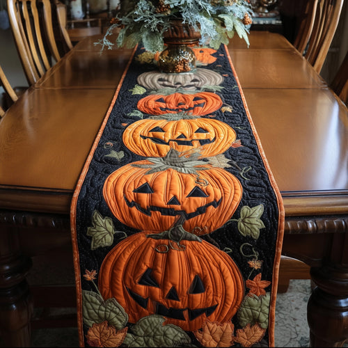 Pumpkin Night Quilted Table Runner GFTOTG74