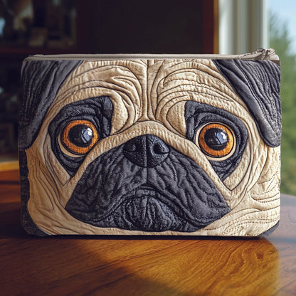 Adorable Pug Quilted Purse GFTOTG751