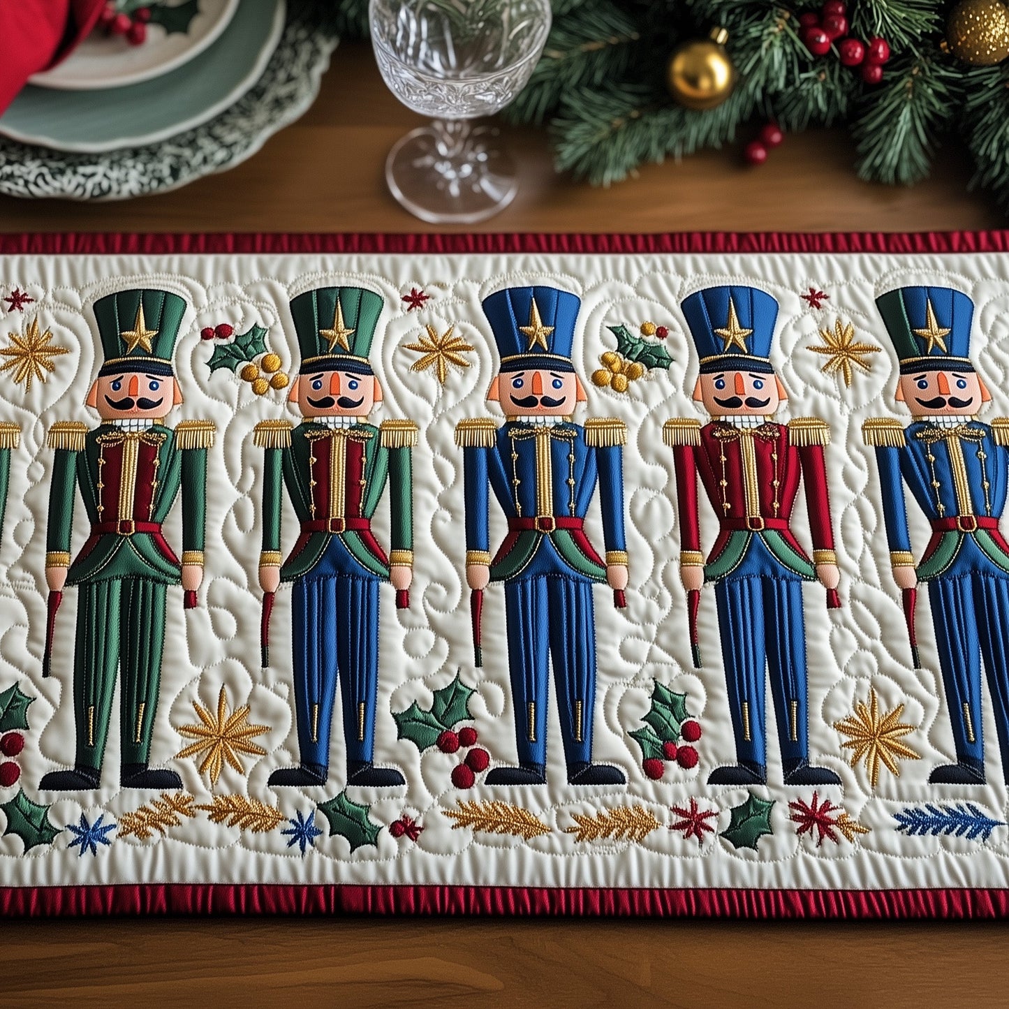 Nutcracker Quilted Table Runner GFTOTG854