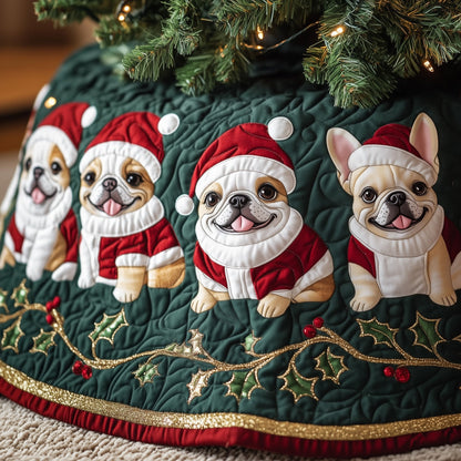 Adorable Frenchie Quilted Tree Skirt GFTOTG862