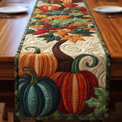 Autumn Pumpkin Dream Quilted Table Runner GFTOTG87