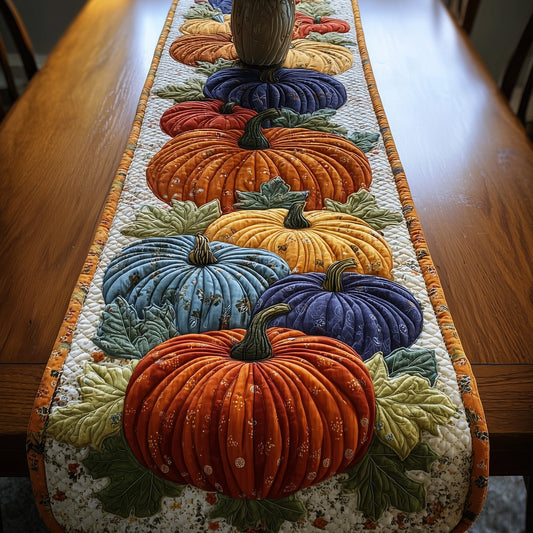 Autumn Pumpkin Dream Quilted Table Runner GFTOTG89