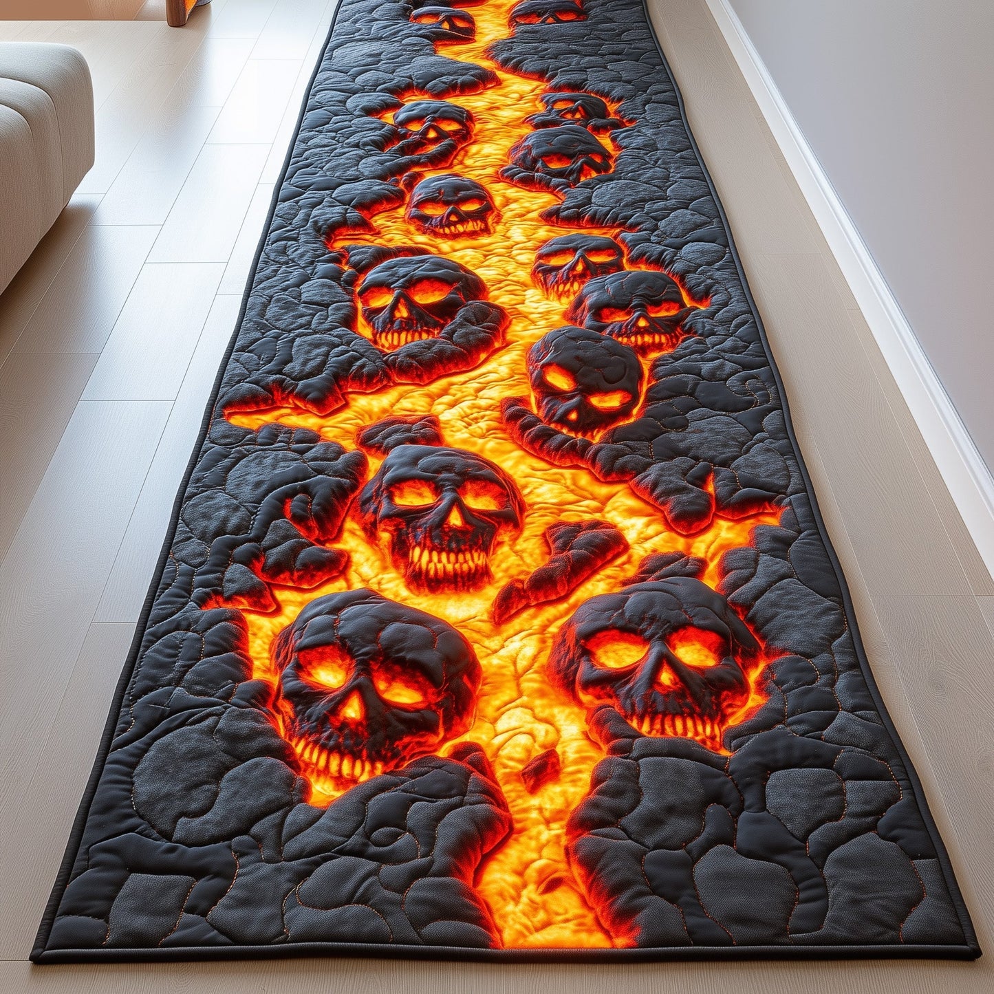 Lava Skull Runner Rug GFTOTG893