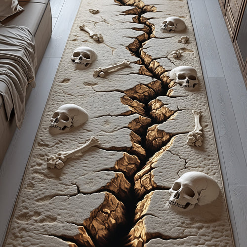 Cracked Bones Runner Rug GFTOTG895