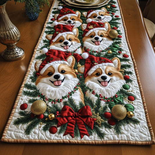 Adorable Corgi Quilted Table Runner GFTOTG898