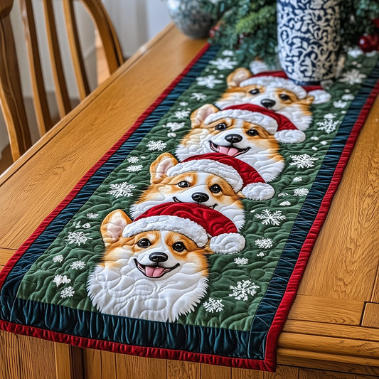 Adorable Corgi Quilted Table Runner GFTOTG901