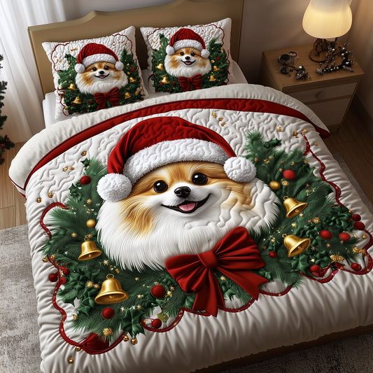 Adorable Pomeranian Duvet Cover Set GFTOTG945