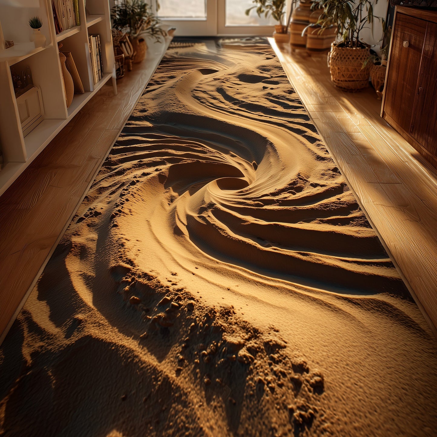 Sand Vortex Runner Rug GFTOTG958