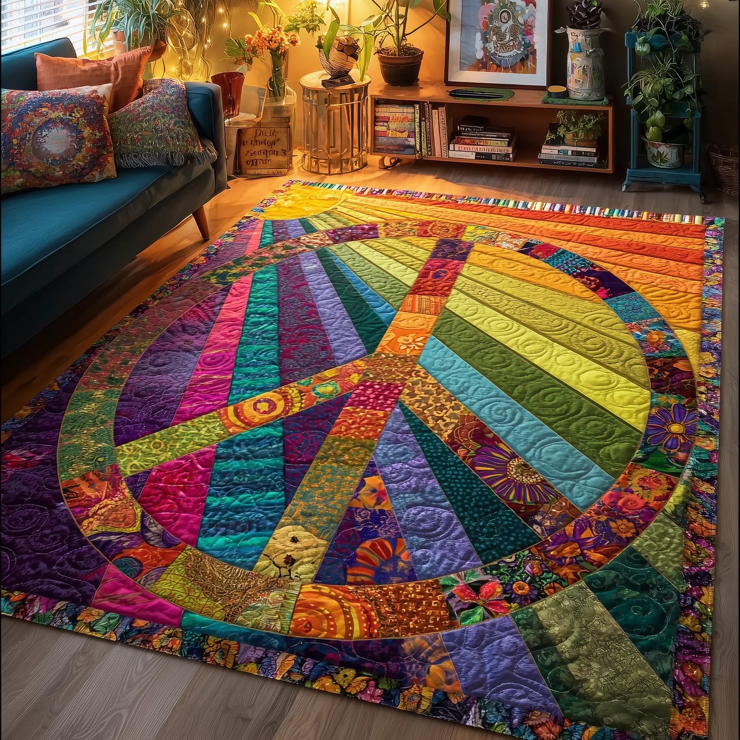 Radiant Peace Area Rug GFTOTG966