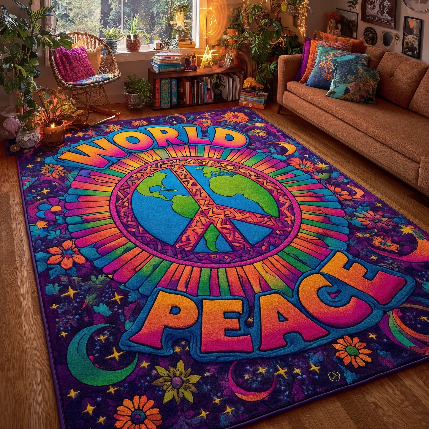 Radiant Peace Area Rug GFTOTG968