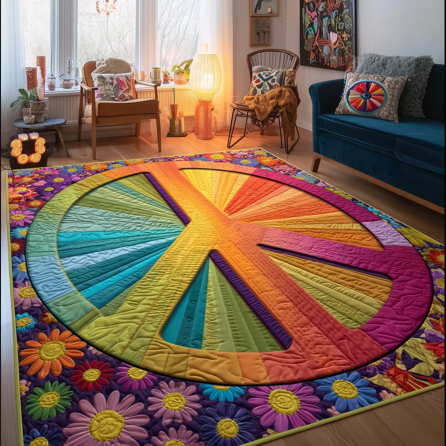 Radiant Peace Area Rug GFTOTG969