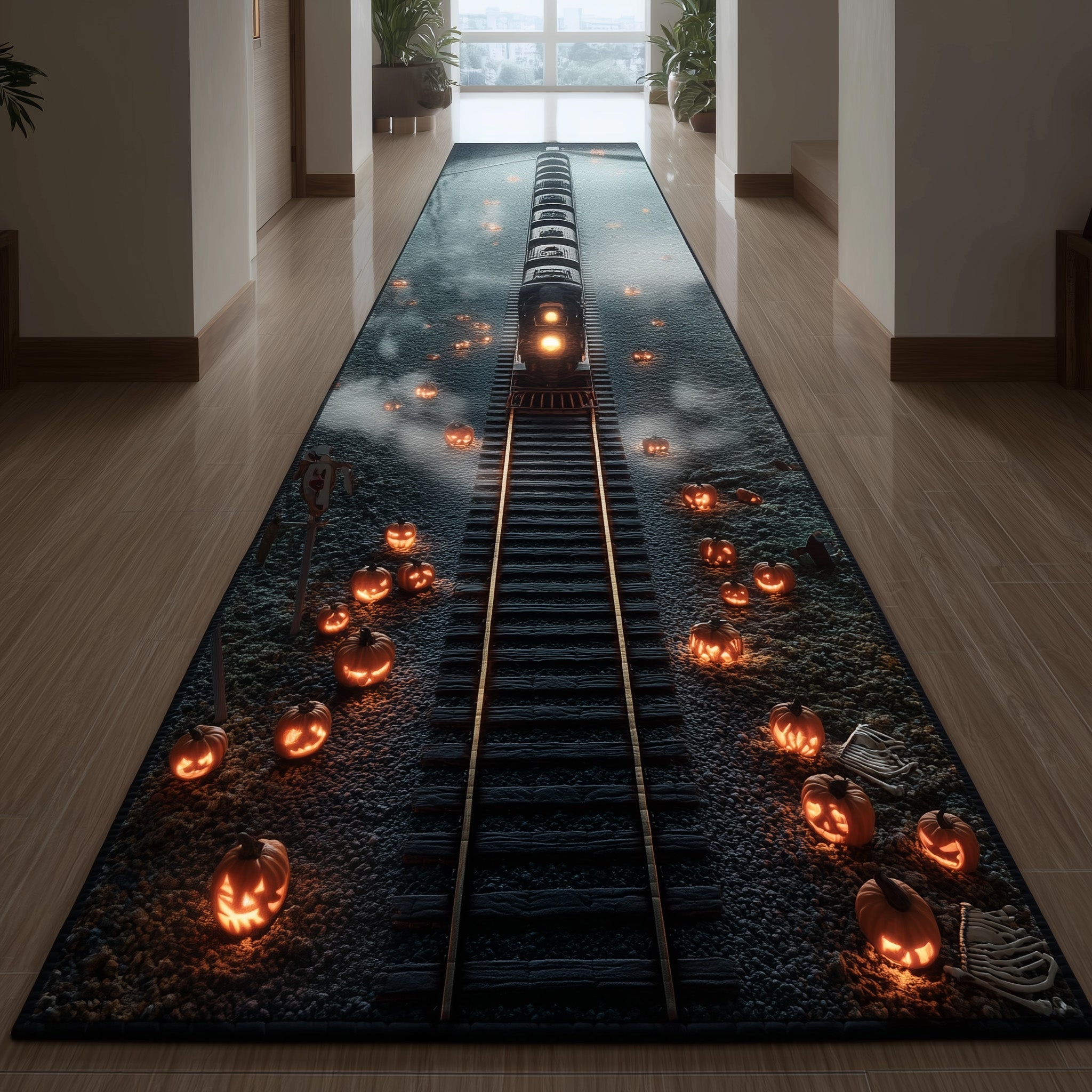Endless Rail Path Runner Rug GFTOTG996 – Patchique Store