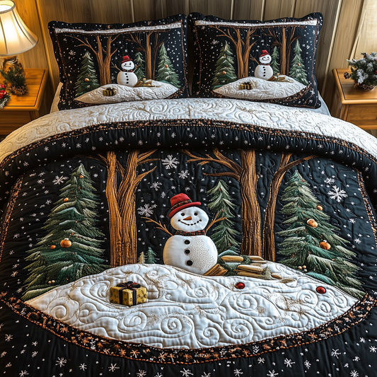 Magic of Christmas 3-Piece Quilted Bedding Set GFTOTL1451