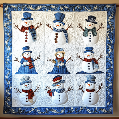 Let It Snow Vintage Quilted Blanket GFTOTL1633