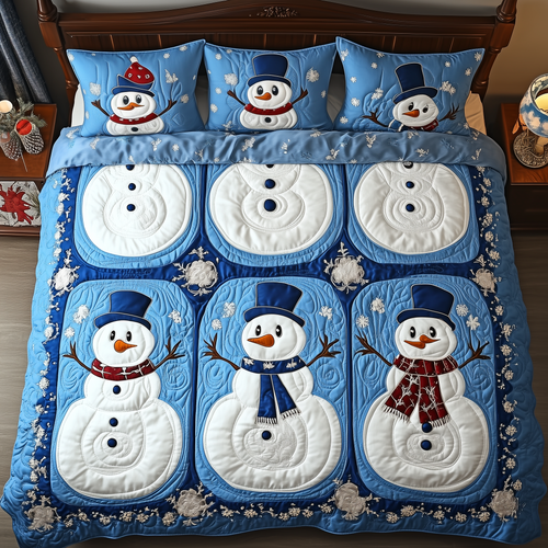 Tis The Season to Sparkle 3-Piece Quilted Bedding Set GFTOTL1634