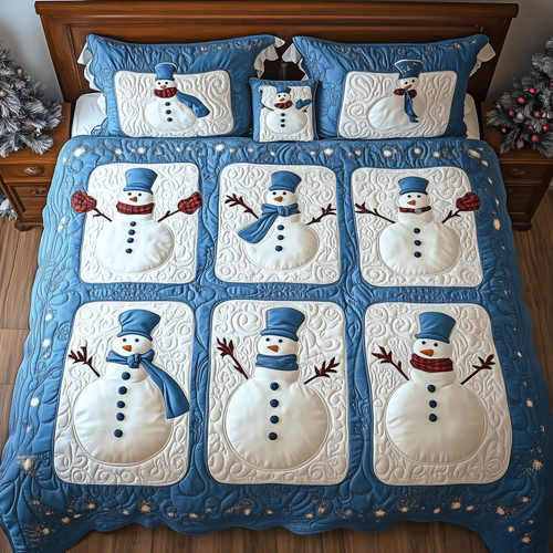 Tis The Season to Sparkle 3-Piece Quilted Bedding Set GFTOTL1636