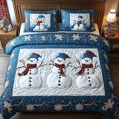 Tis The Season to Sparkle 3-Piece Quilted Bedding Set GFTOTL1639