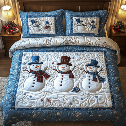 Tis The Season to Sparkle 3-Piece Quilted Bedding Set GFTOTL1640