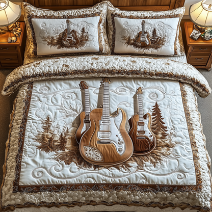 Rock and Roll Culture 3-Piece Quilted Bedding Set GFTOTL1674
