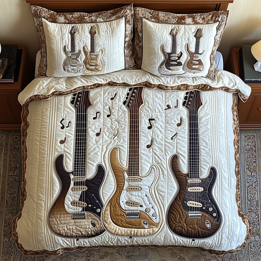 Rock and Roll Culture 3-Piece Quilted Bedding Set GFTOTL1676
