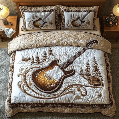Rock and Roll Culture 3-Piece Quilted Bedding Set GFTOTL1679