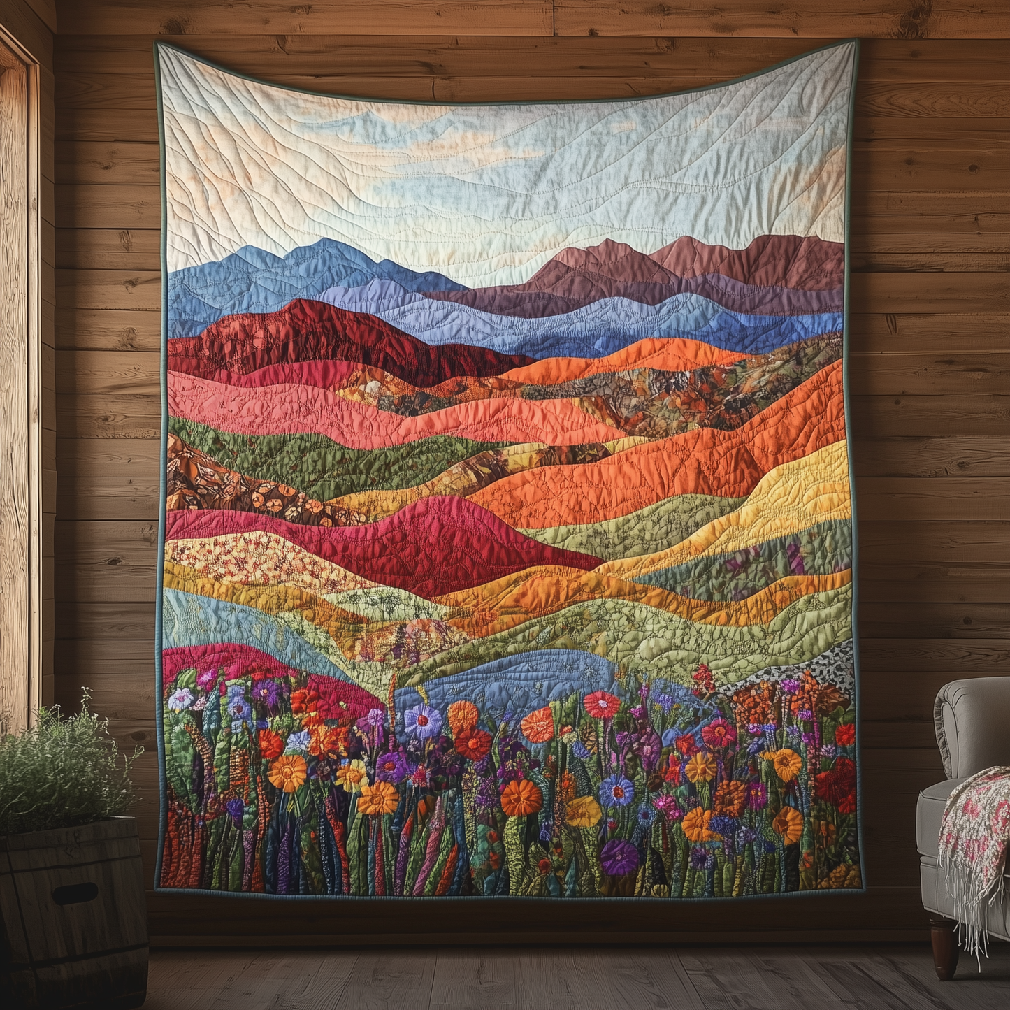 Desert Dreamscape Quilted Blanket GFTOTL1734