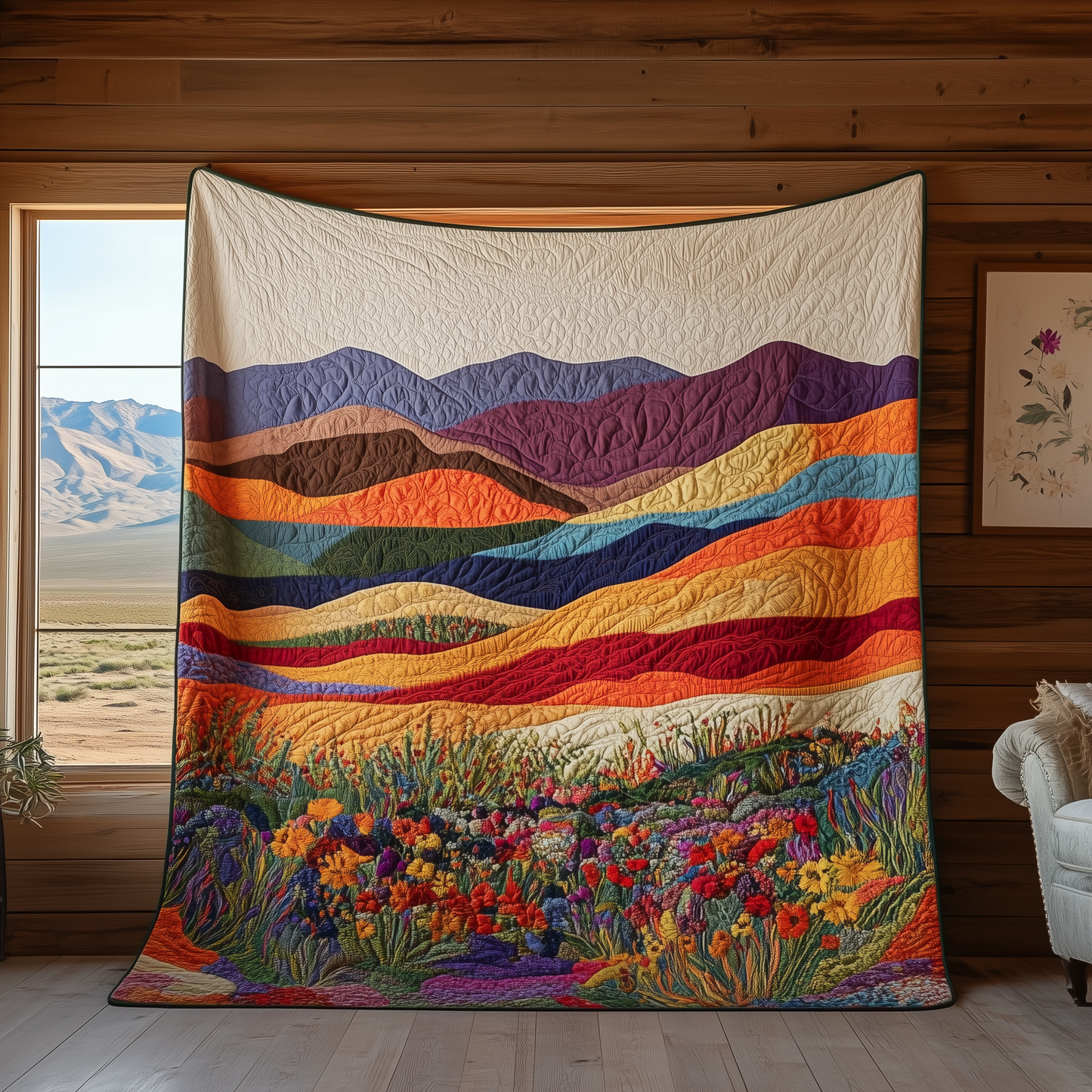 Desert Dreamscape Quilted Blanket GFTOTL1735