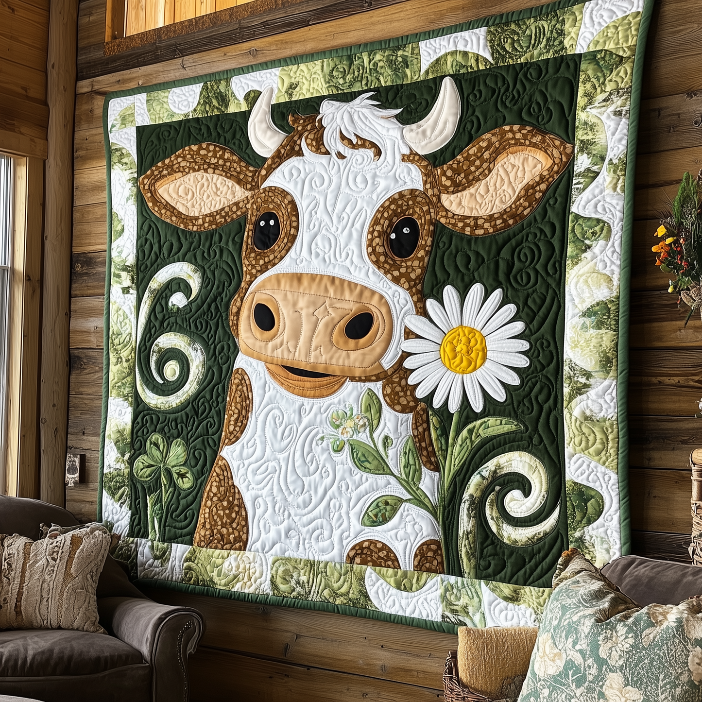 Baby Cow Quilted Blanket GFTOTL1756