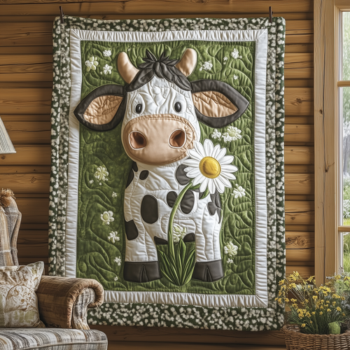 Daisy Cow Quilted Blanket GFTOTL1758