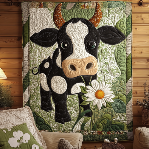 Daisy Cow Quilted Blanket GFTOTL1760