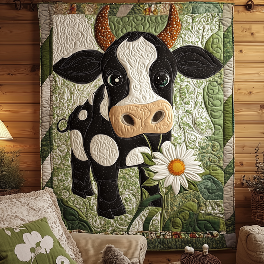 Daisy Cow Quilted Blanket GFTOTL1760