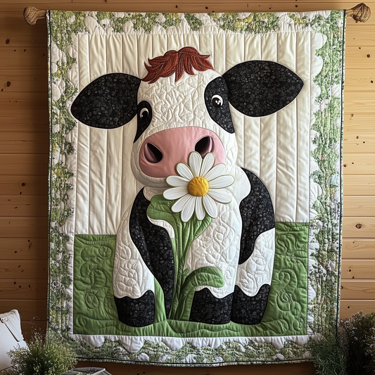 Daisy Cow Quilted Blanket GFTOTL1761