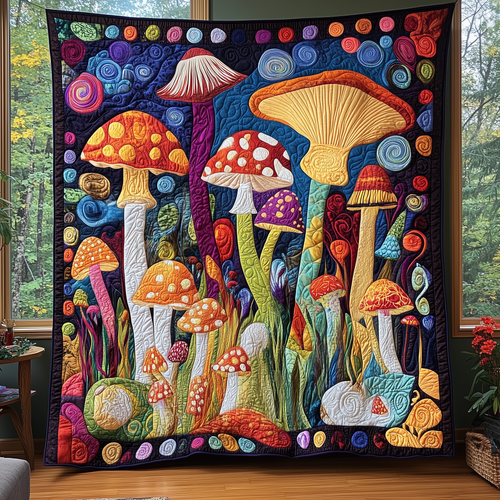 Mushroom Quilted Blanket GFTOTL1783
