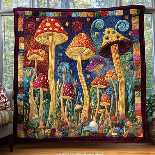 Mushroom Quilted Blanket GFTOTL1784