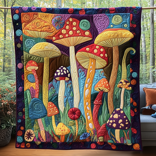 Mushroom Quilted Blanket GFTOTL1786