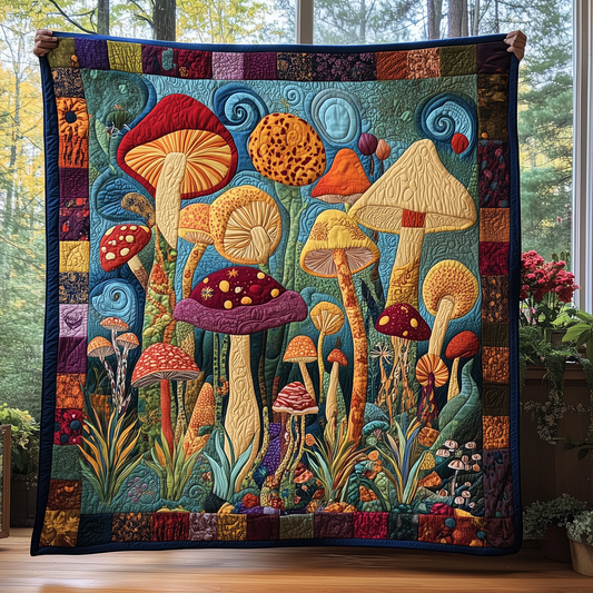 Mushroom Quilted Blanket GFTOTL1787