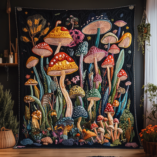 Mushroom Quilted Blanket GFTOTL1792