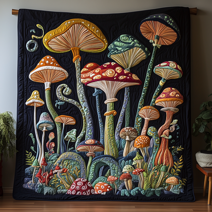 Mushroom Quilted Blanket GFTOTL1793