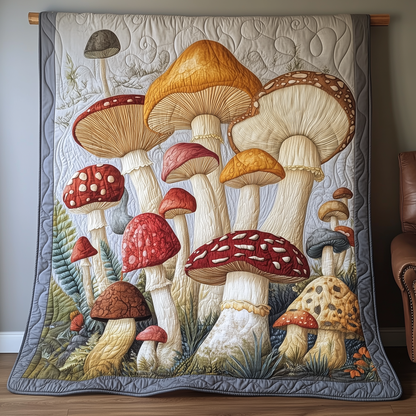 Mushroom Quilted Blanket GFTOTL1795