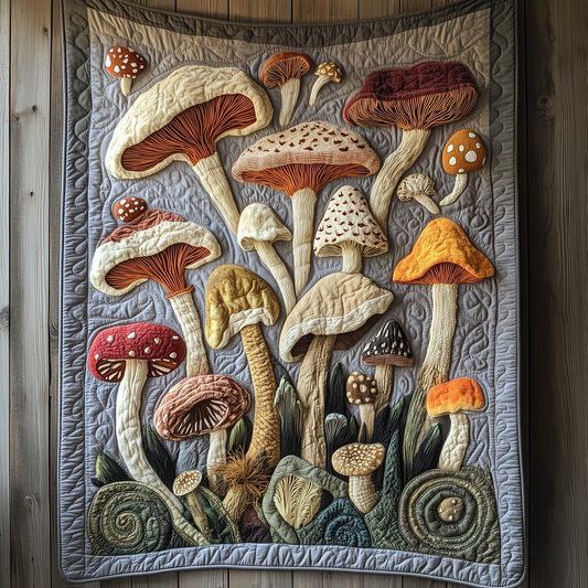 Mushroom Quilted Blanket GFTOTL1796