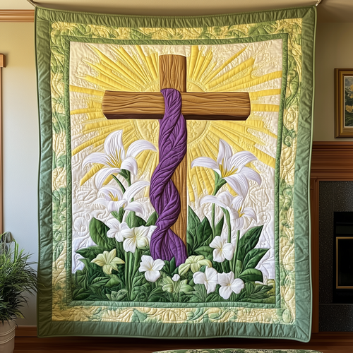 He is Risen Quilted Blanket GFTOTL1847