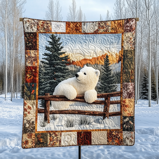 Polar Bear Quilted Blanket GFTOTL1969