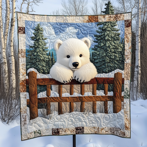 Polar Bear Quilted Blanket GFTOTL1972