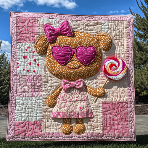 Goldendoodle Coquette Quilted Blanket GFTOTL2012
