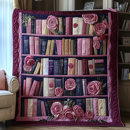 Books Are My Love Language Quilted Blanket GFTOTL2018