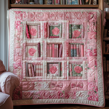 Books Are My Love Language Quilted Blanket GFTOTL2019